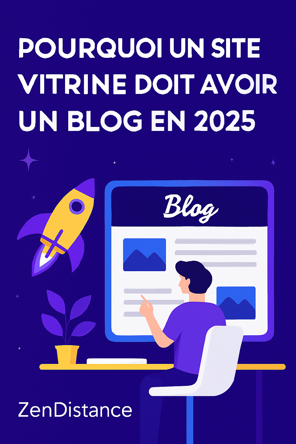 Pourquoi un site vitrine doit avoir un blog en 2025